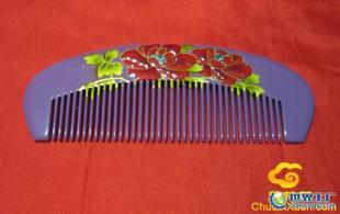 楚林轩竹木工艺品 漆艺红牡丹，时尚礼品新选择